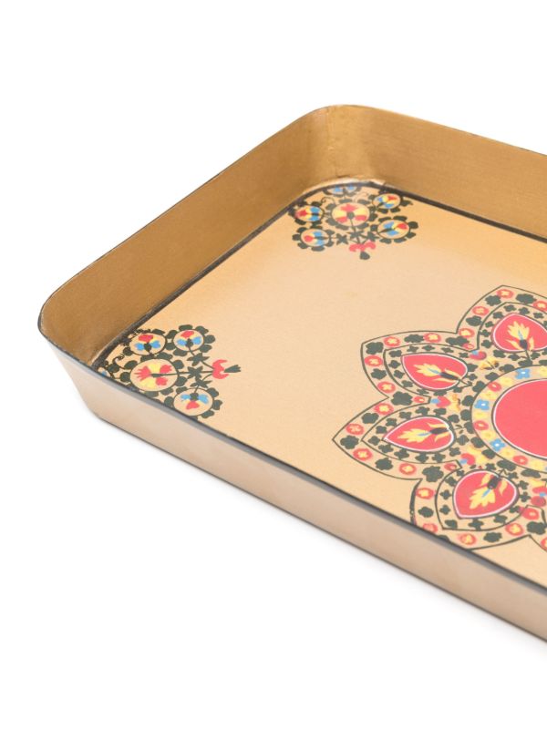Browns Les-Ottomans LO Xmas Tray (31cm X 18cm) | Browns Trays