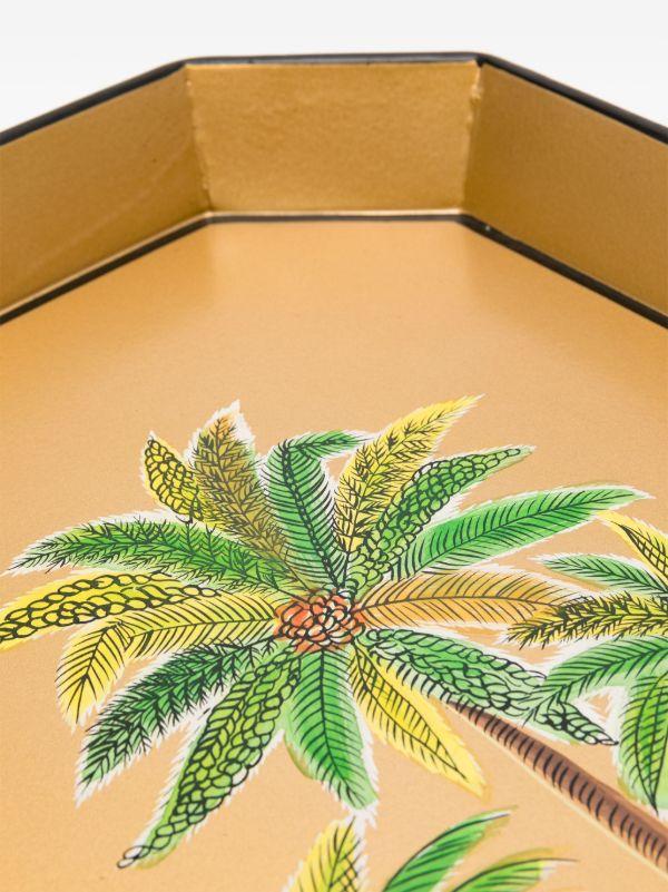 Browns Les-Ottomans Palms Iron Tray | Browns Decorative Trays & Plates