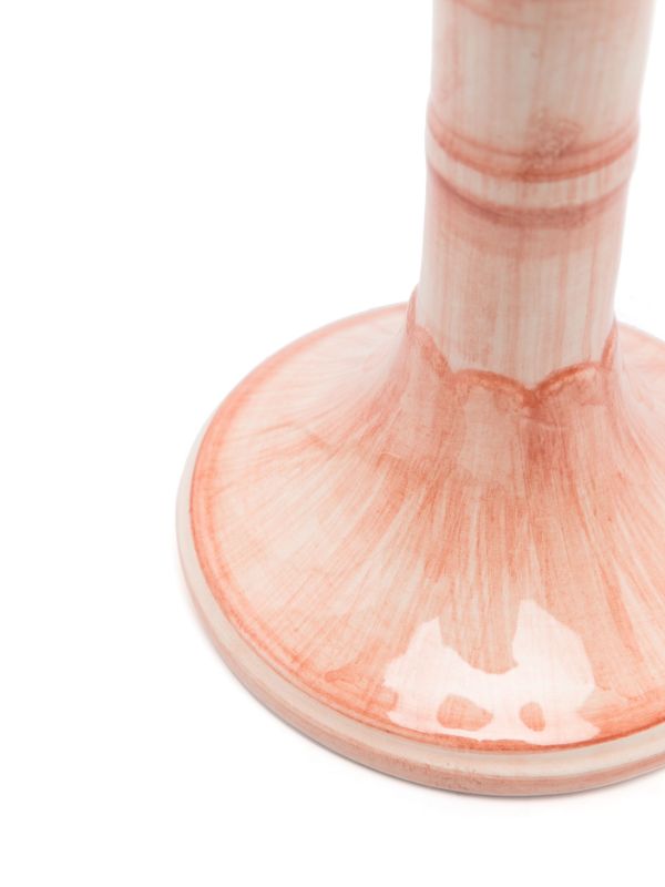 Browns Les-Ottomans Pink Art De La Table Ceramic Candle Holder | Browns Candle Holders