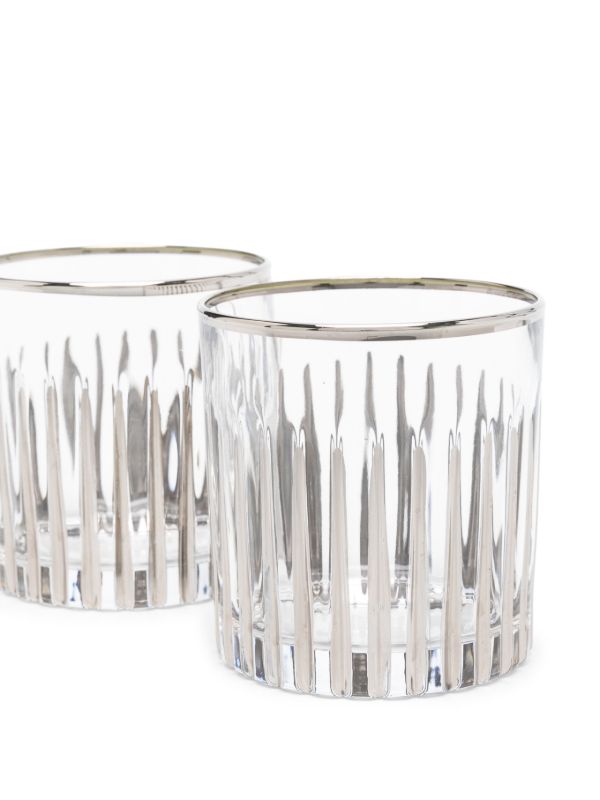 Browns Les-Ottomans Platinum Glasses (set Of Four) | Browns Glassware