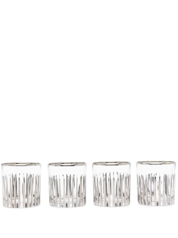 browns Les-Ottomans Platinum glasses (set of four) | Browns Glassware