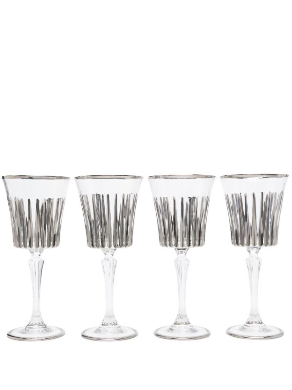 browns Les-Ottomans Platinum wine glasses (set of four) | Browns Glassware