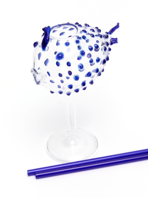 Browns Les-Ottomans Pufferfish-Shaped Cocktail Glasses | Browns Glassware