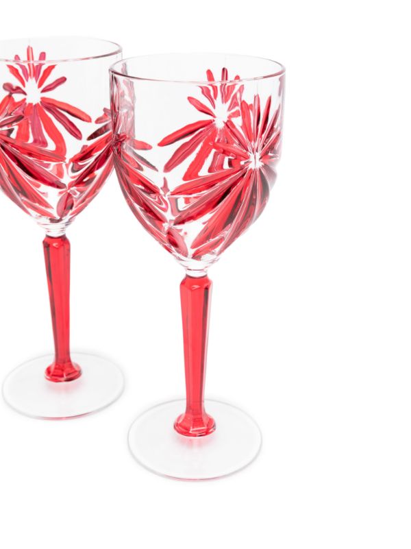 Browns Les-Ottomans Stars Wine Glasses (set Of Four) | Browns Glassware