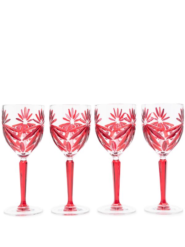 browns Les-Ottomans Stars wine glasses (set of four) | Browns Glassware