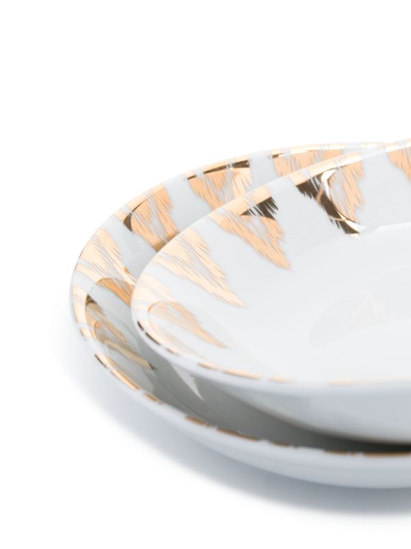 Browns Les-Ottomans Uzbek Bowls (Set Of Two) | Browns Plates & Bowls