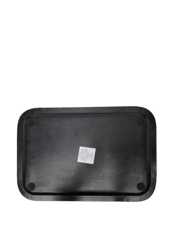 Browns Les-Ottomans X Browns Black Floral-Print Iron Tray | Browns Trays