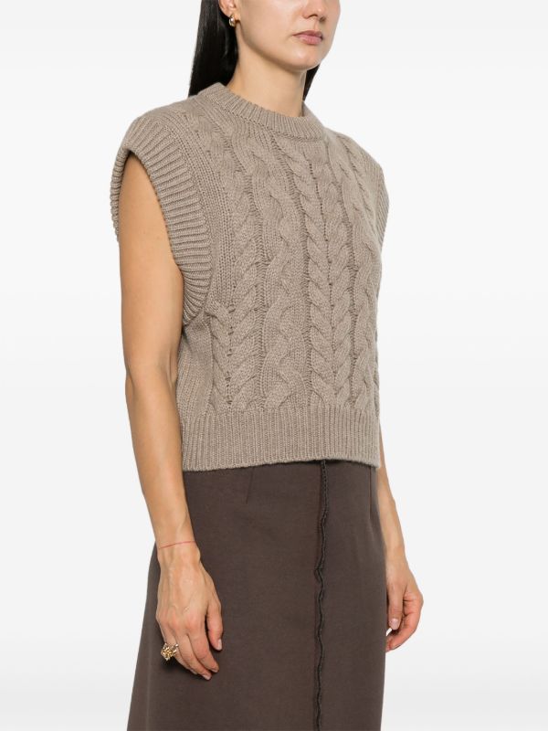 Browns Lisa Yang Hayley Knitted Top | Browns Knitted Tops