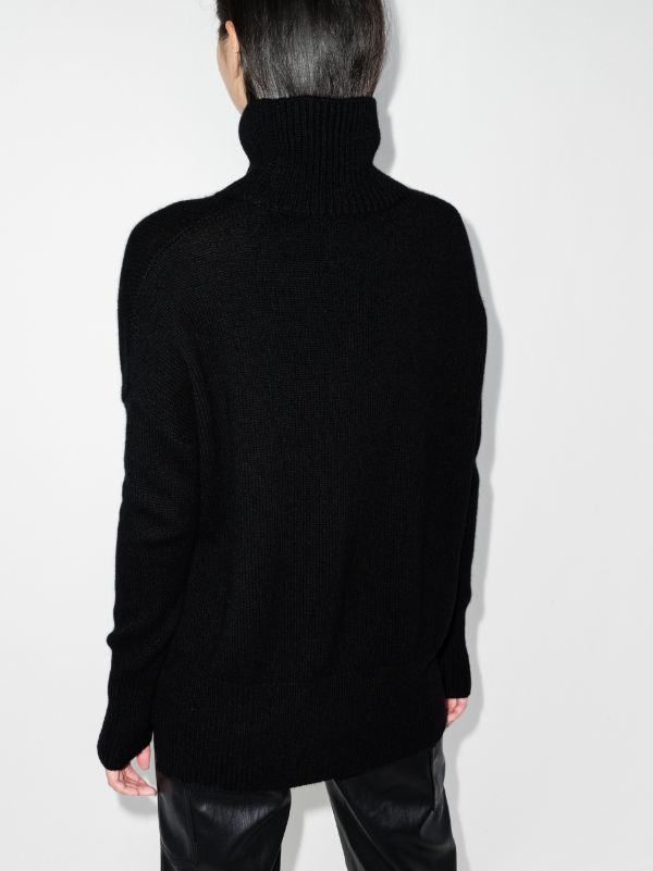 Browns Lisa Yang Heidi High Neck Cashmere Sweater | Browns Knitted Sweaters