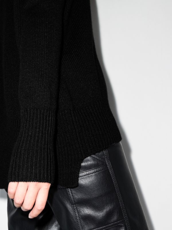 Browns Lisa Yang Heidi High Neck Cashmere Sweater | Browns Knitted Sweaters