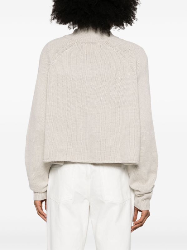 Browns Lisa Yang Neutral Cathie Sweater | Browns Knitted Sweaters