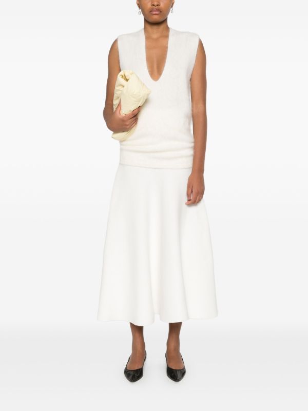 Browns Lisa Yang V-neck Knitted Top | Browns Knitted Tops