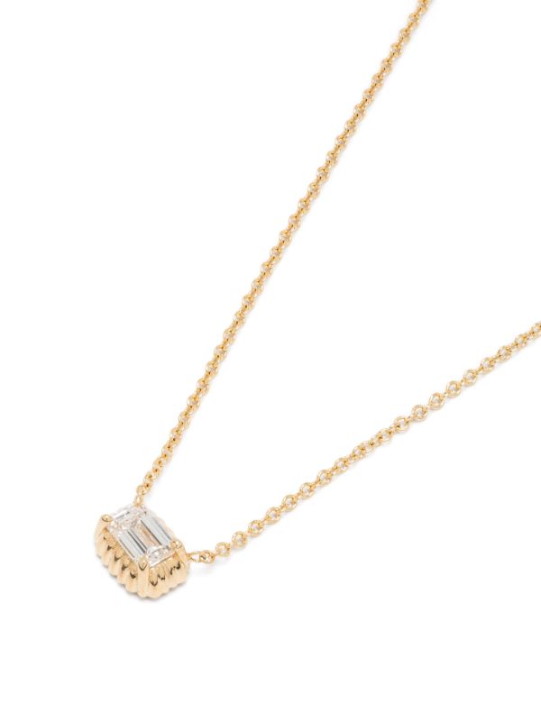 Browns Lizzie Mandler Fine Jewelry 18K Yellow Gold Diamond Necklace | Browns Fine Necklaces