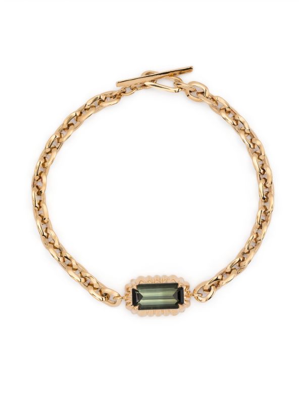 browns Lizzie Mandler Fine Jewelry 18K Yellow Gold XS Chain Bracelet | Browns Fine Bracelets