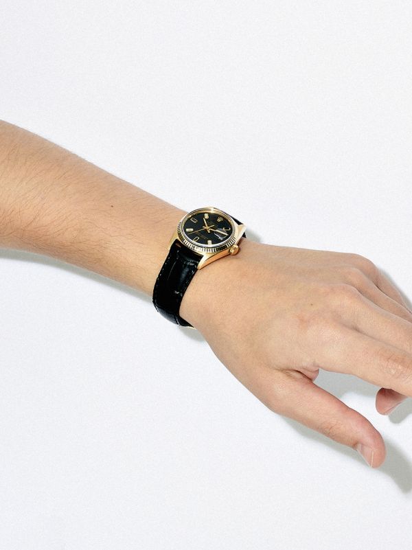 Browns Lizzie Mandler Fine Jewelry Reworked Vintage Rolex Oyster Perpetual Datejust Watch | Browns Fine Watches
