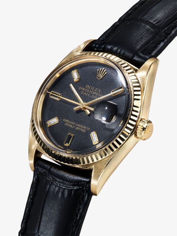 Browns Lizzie Mandler Fine Jewelry Reworked Vintage Rolex Oyster Perpetual Datejust Watch | Browns Fine Watches