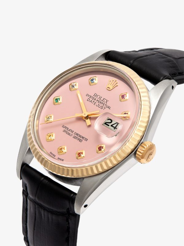 Browns Lizzie Mandler Fine Jewelry Reworked Vintage Rolex Datejust Watch | Browns Fine Watches