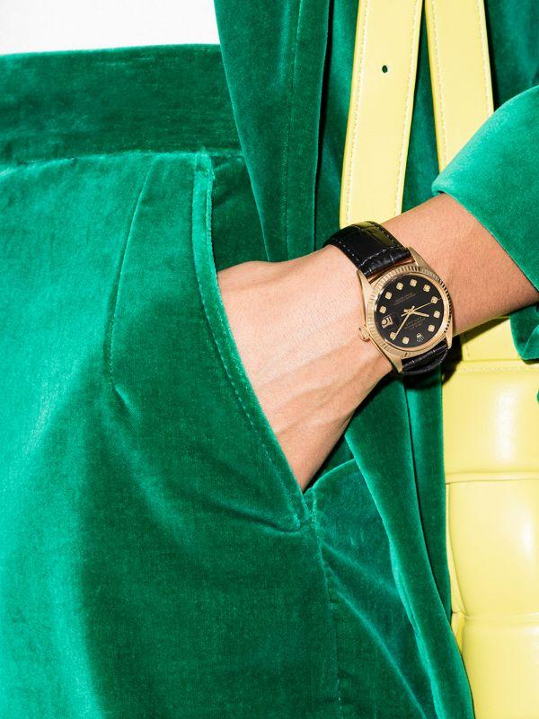Browns Lizzie Mandler Fine Jewelry Reworked Vintage Rolex Oyster Perpetual Datejust Watch | Browns Fine Watches