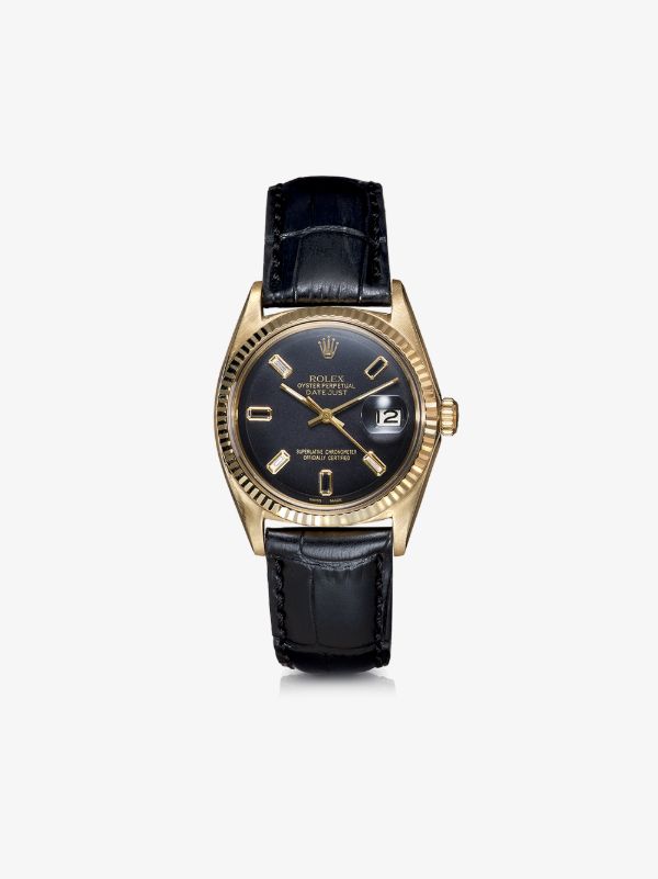 browns Lizzie Mandler Fine Jewelry reworked vintage Rolex Oyster Perpetual Datejust watch | Browns Fine Watches