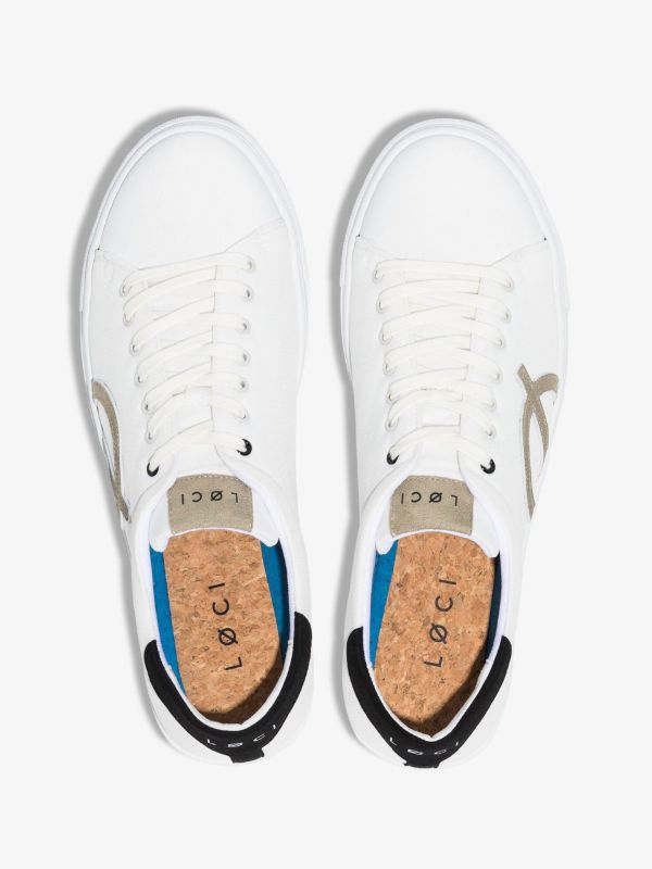 Browns LØCI White Nine Low Top Sneakers | Browns Low-Tops