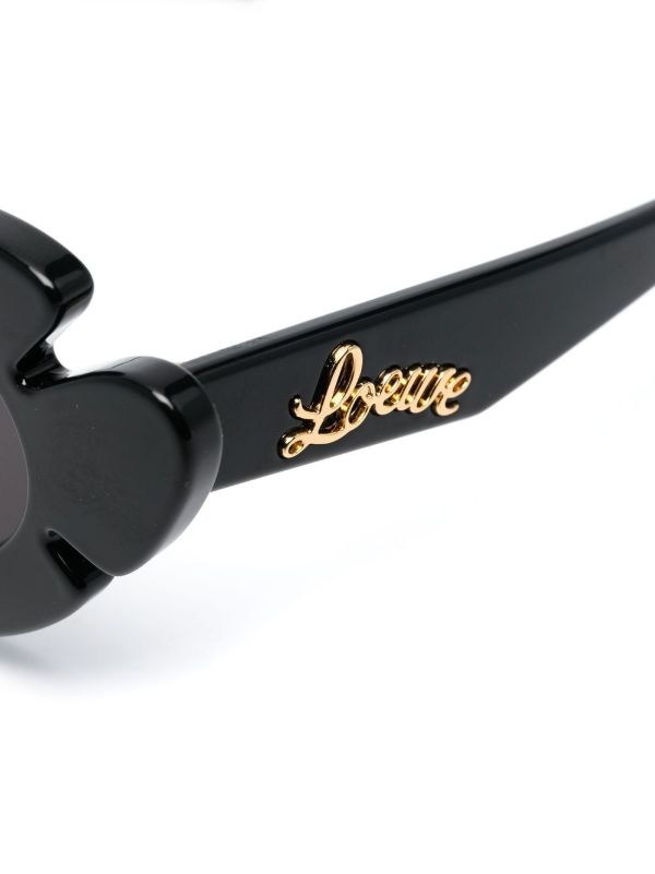 Browns LOEWE EYEWEAR Black Paula's Ibiza Flower Sunglasses | Browns Sunglasses