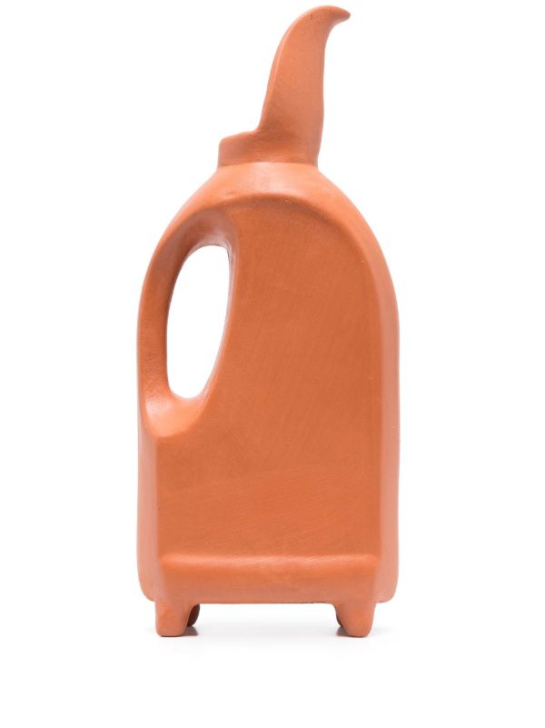 browns LOLA MAYERAS Orange Laundry Ceramic Carafe | Browns Vases