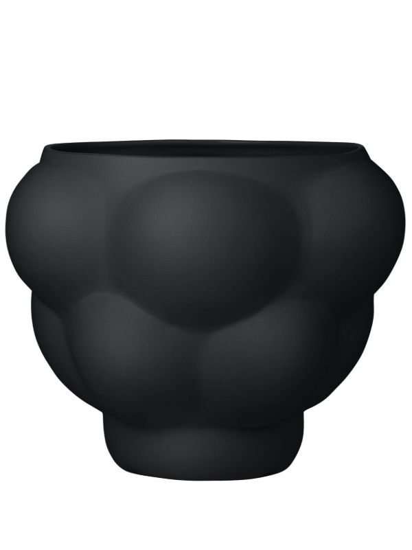 browns Louise Roe Black Balloon 05 Ceramic Bowl | Browns Vases