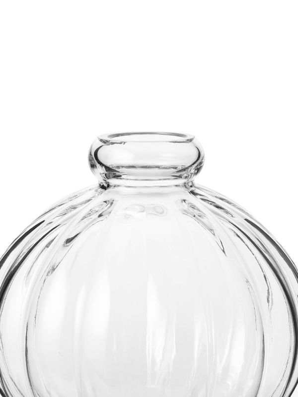 Browns Louise Roe White Balloon 01 Glass Vase | Browns Vases