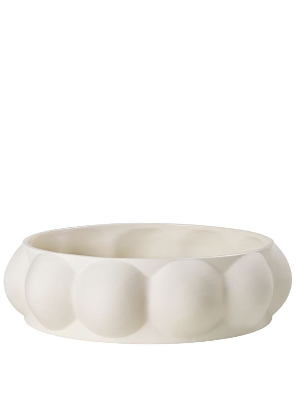 browns Louise Roe White Balloon Ceramic Tray | Browns Trays