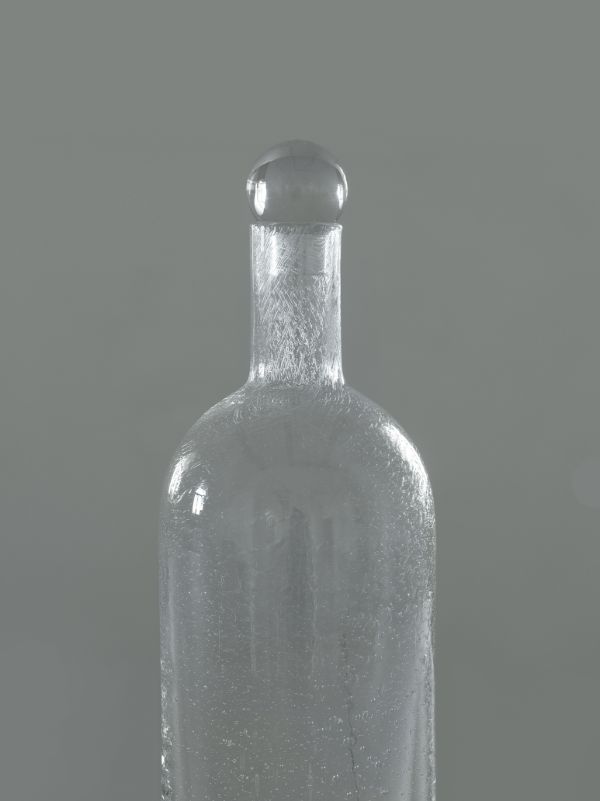 Browns Louise Roe White Bubble Glass Tall Carafe | Browns Vases