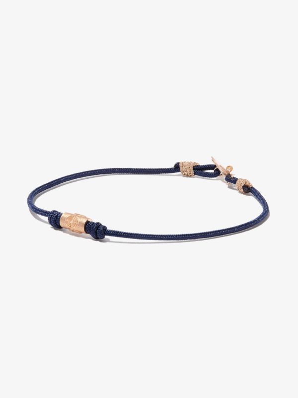 browns LUIS MORAIS 14K yellow gold Hamsa beaded cord bracelet | Browns Bracelets