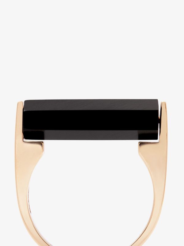 Browns LUIS MORAIS 14K Yellow Gold Hexagon Onyx Signet Ring | Browns Rings