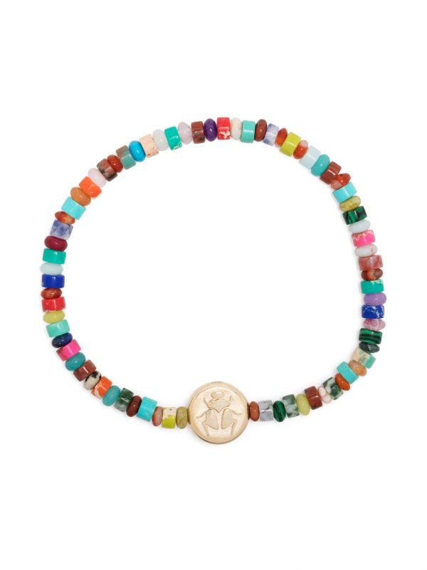 browns LUIS MORAIS 14K yellow gold Large Disk bracelet | Browns Bracelets