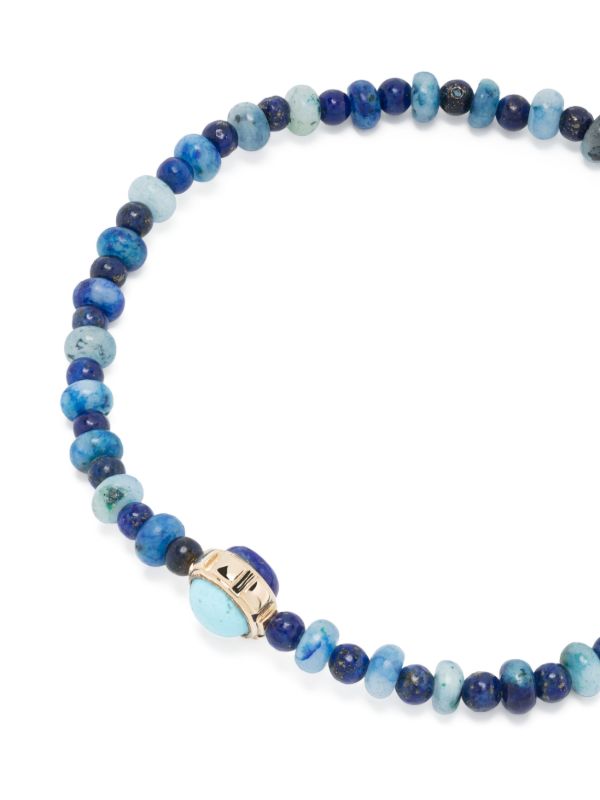 Browns LUIS MORAIS 14K Yellow Gold Rotary Gemstone Bracelet | Browns Bracelets