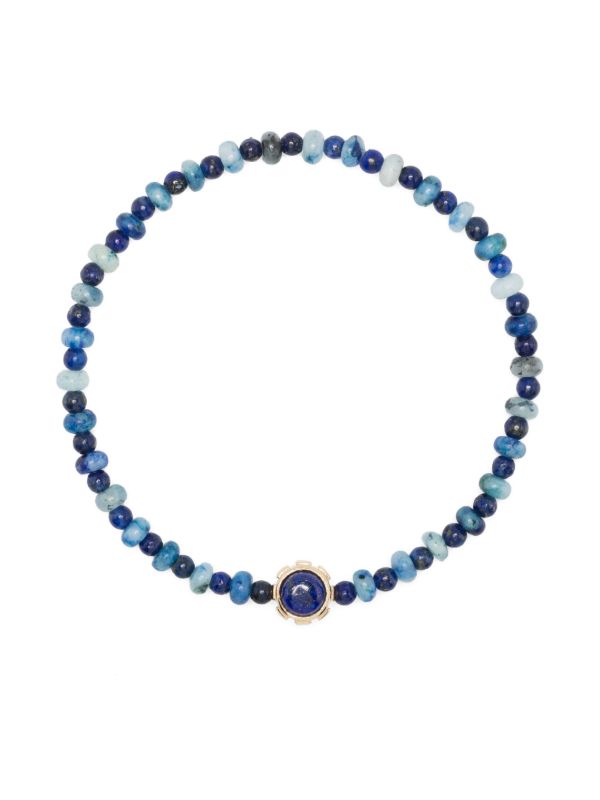 browns LUIS MORAIS 14K Yellow Gold Rotary Gemstone Bracelet | Browns Bracelets