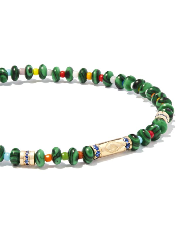 Browns LUIS MORAIS 14K Yellow Gold Round Bolt Beaded Bracelet | Browns Bracelets