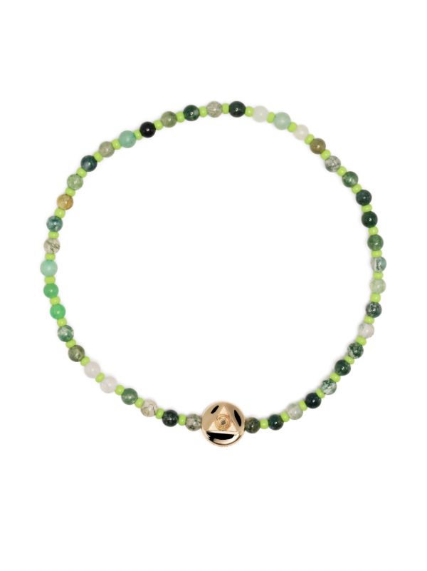 browns LUIS MORAIS 14K yellow gold Small Disk bracelet | Browns Bracelets