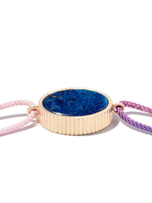 Browns LUIS MORAIS 14K Yellow Gold The Good Times Skull Ombre Bracelet | Browns Bracelets