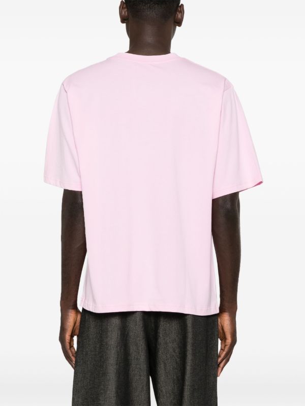 Browns LỰU ĐẠN Pink Manic Hand Cotton T-Shirt | Browns T-Shirts