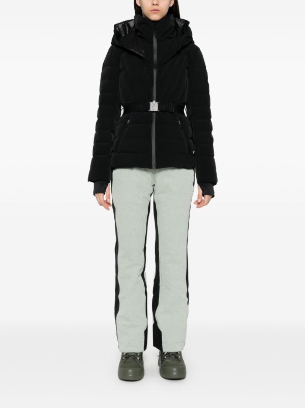 Browns Mackage White Nyomi Ski Dungarees | Browns Ski All-In-One