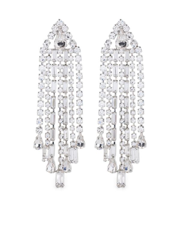 browns Magda Butrym crystal-embellished earrings | Browns Earrings