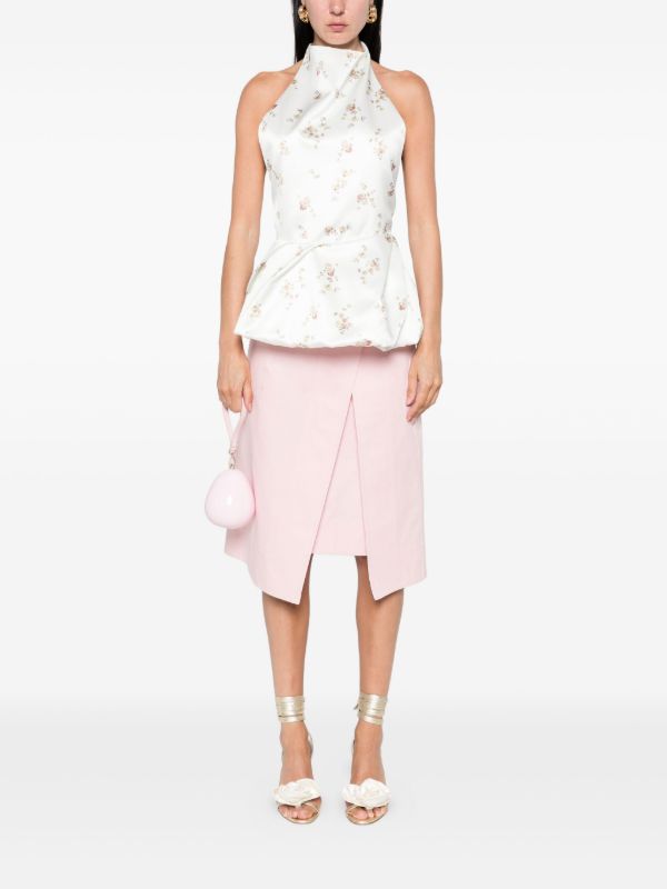 Browns Magda Butrym Floral-print Blouse | Browns Blouses