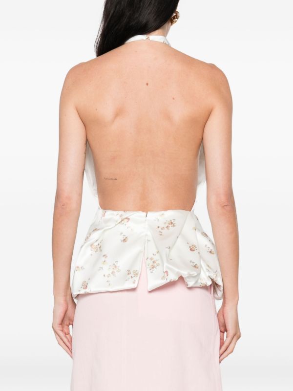 Browns Magda Butrym Floral-print Blouse | Browns Blouses