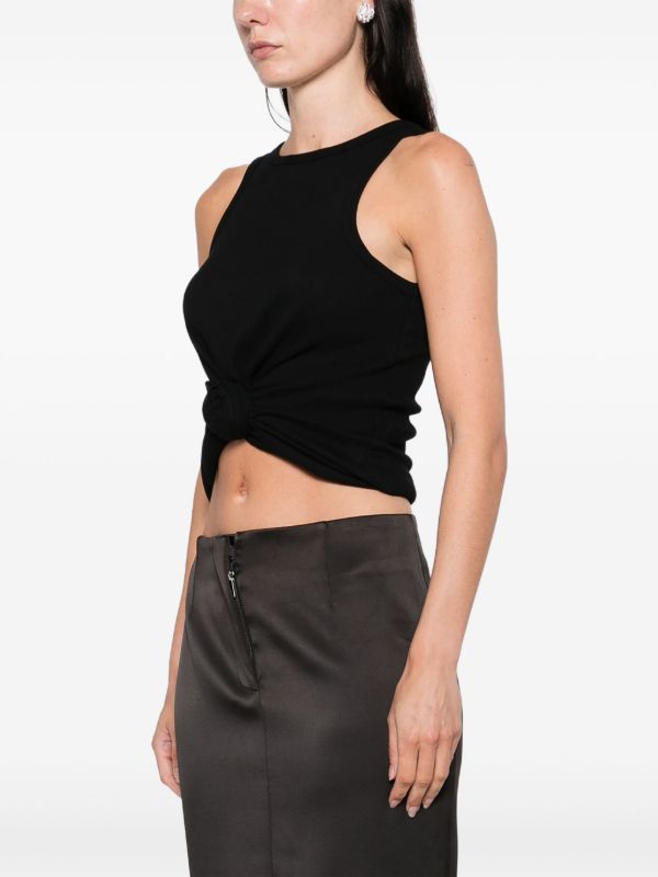 Browns Magda Butrym Knot-detail Tank Top | Browns Vests & Tank Tops