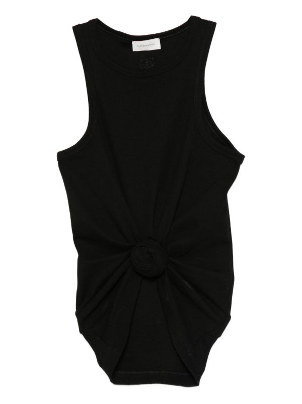 browns Magda Butrym knot-detail tank top | Browns Vests & Tank Tops