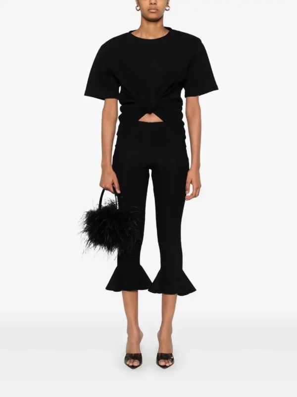 Browns Magda Butrym Knotted T-Shirt | Browns T-Shirts & Jersey Shirts