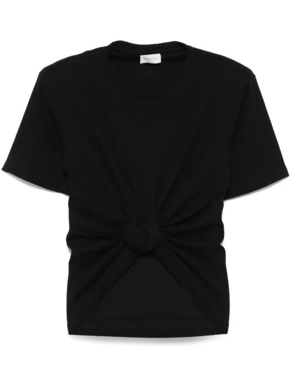 browns Magda Butrym Knotted T-Shirt | Browns T-Shirts & Jersey Shirts