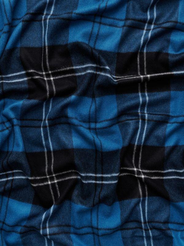 Browns Magniberg Blue Tartan Wool Blanket | Browns Blankets & Throws