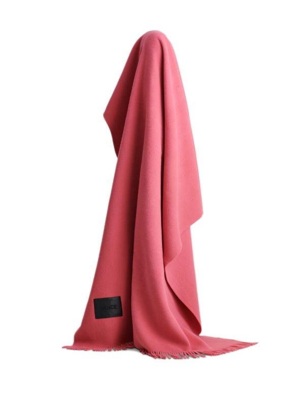 Browns Magniberg Pink Virgin Wool Blanket | Browns Blankets & Throws