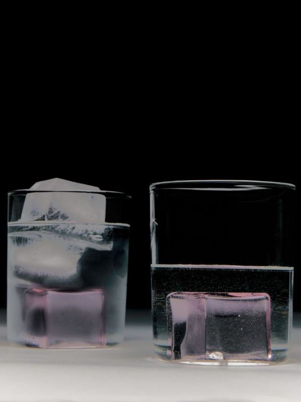 Browns Maison Balzac Clear Icecube Glass Goblet Set | Browns Glassware